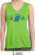 Autism Accept Understand Love Ladies Sleeveless Dry Wicking Shirt