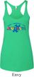 Autism Accept Understand Love Ladies Tri Blend Racerback Tank Top