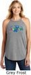 Autism Accept Understand Love Ladies Tri Rocker Tank Top