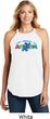Autism Accept Understand Love Ladies Tri Rocker Tank Top