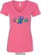Autism Accept Understand Love Ladies V-Neck Shirt
