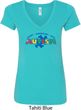 Autism Accept Understand Love Ladies V-Neck Shirt