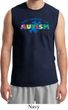Autism Accept Understand Love Mens Muscle Shirt