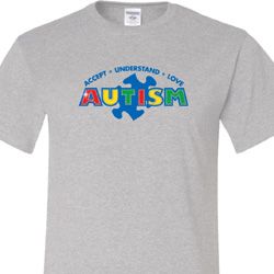Autism Accept Understand Love Mens Tall Shirt