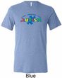 Autism Accept Understand Love Mens Tri Blend Crewneck Shirt