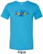 Autism Accept Understand Love Mens Tri Blend Crewneck Shirt
