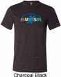 Autism Accept Understand Love Mens Tri Blend Crewneck Shirt