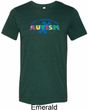 Autism Accept Understand Love Mens Tri Blend Crewneck Shirt