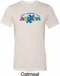Autism Accept Understand Love Mens Tri Blend Crewneck Shirt