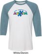 Autism Accept Understand Love Raglan Shirt
