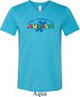 Autism Accept Understand Love Tri Blend V-neck