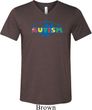 Autism Accept Understand Love Tri Blend V-neck