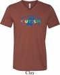 Autism Accept Understand Love Tri Blend V-neck