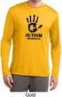 Autism Awareness Hand Dry Wicking Long Sleeve