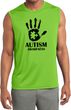 Autism Awareness Hand Dry Wicking Sleeveless Shirt