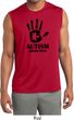 Autism Awareness Hand Dry Wicking Sleeveless Shirt