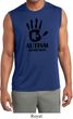 Autism Awareness Hand Dry Wicking Sleeveless Shirt