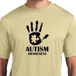 Autism Awareness Hand Dry Wicking T-shirt