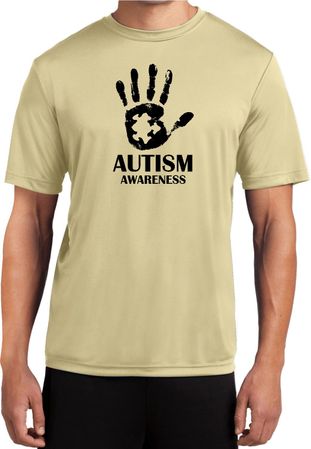 Autism Awareness Hand Dry Wicking T-shirt