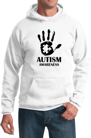 Autism Awareness Hand Hoodie