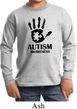 Autism Awareness Hand Kids Long Sleeve