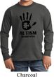 Autism Awareness Hand Kids Long Sleeve