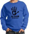 Autism Awareness Hand Kids Sweatshirt