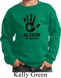 Autism Awareness Hand Kids Sweatshirt