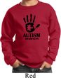 Autism Awareness Hand Kids Sweatshirt