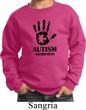 Autism Awareness Hand Kids Sweatshirt
