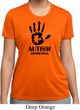 Autism Awareness Hand Ladies Dry Wicking T-shirt