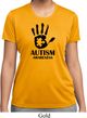 Autism Awareness Hand Ladies Dry Wicking T-shirt
