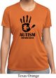 Autism Awareness Hand Ladies Dry Wicking T-shirt