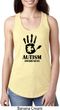 Autism Awareness Hand Ladies Ideal Tank Top