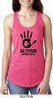 Autism Awareness Hand Ladies Ideal Tank Top