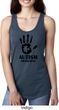 Autism Awareness Hand Ladies Ideal Tank Top
