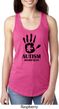 Autism Awareness Hand Ladies Ideal Tank Top
