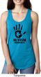 Autism Awareness Hand Ladies Ideal Tank Top