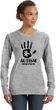 Autism Awareness Hand Ladies Sweatshirt