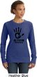 Autism Awareness Hand Ladies Sweatshirt