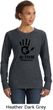 Autism Awareness Hand Ladies Sweatshirt