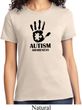 Autism Awareness Hand Ladies T-shirt