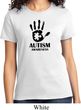 Autism Awareness Hand Ladies T-shirt