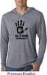 Autism Awareness Hand Lightweight Hoodie