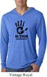 Autism Awareness Hand Lightweight Hoodie