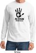 Autism Awareness Hand Long Sleeve