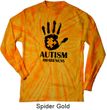 Autism Awareness Hand Long Sleeve Tie Dye