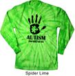 Autism Awareness Hand Long Sleeve Tie Dye