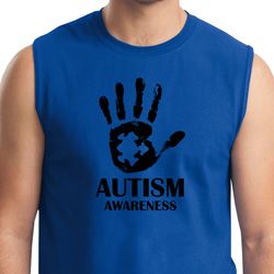 Autism Awareness Hand Muscle Shirt