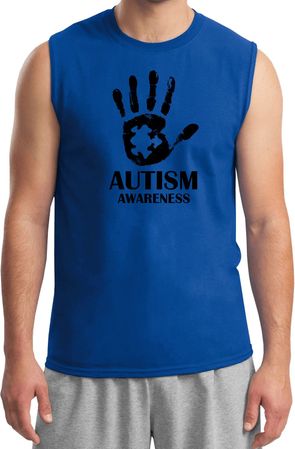 Autism Awareness Hand Muscle Shirt